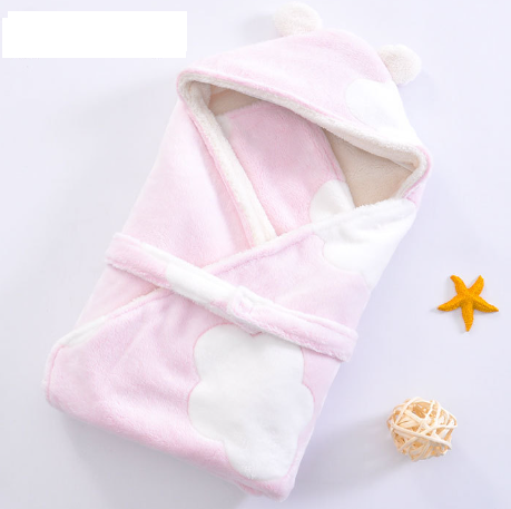 Simple Solid Color Baby Swaddle Blanket