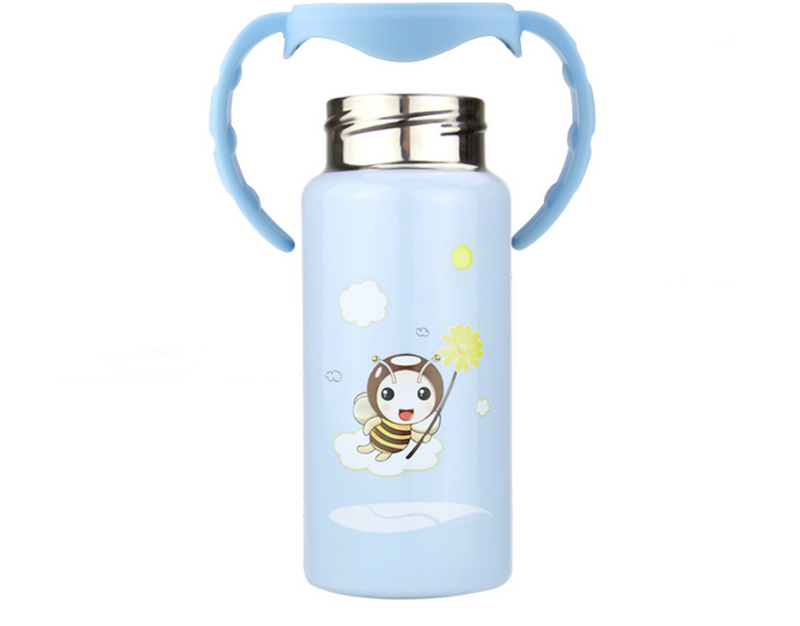 Baby insulated feeding bottle