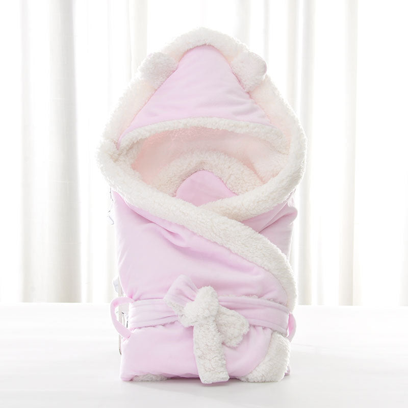 Simple Solid Color Baby Swaddle Blanket