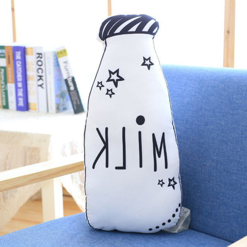 Toy New Product Dog Doll Pillow Back View Rabbit Feeding Bottle Cushion