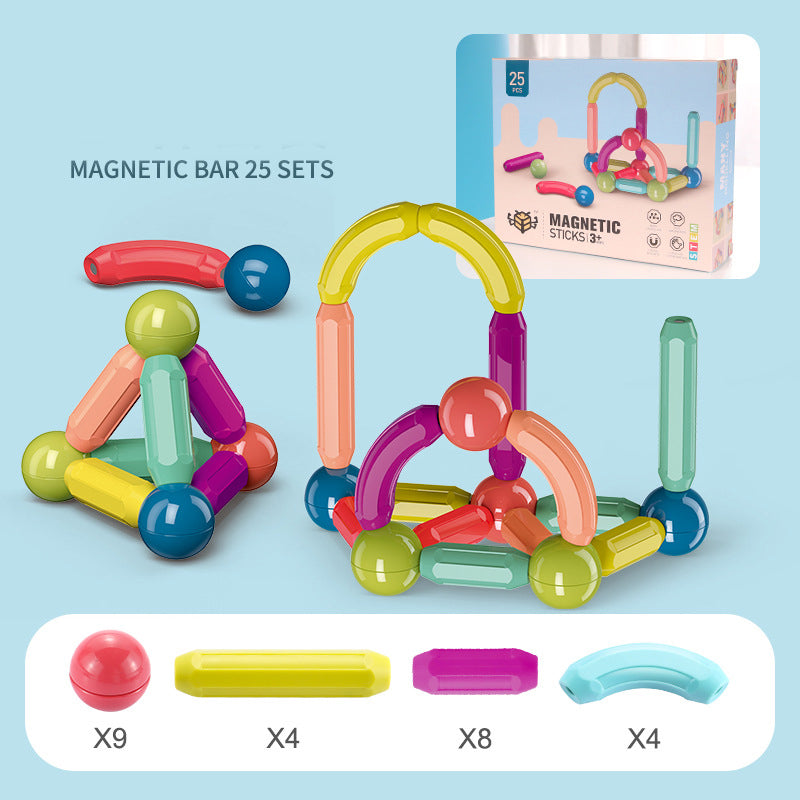 Baby Toys Magnetic Stick Building Blocks Game Magnets Children Set Kids Magnets For Children Magnetic Toy Bricks