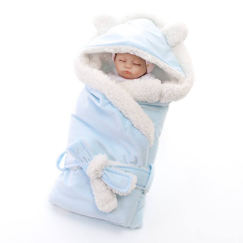 Simple Solid Color Baby Swaddle Blanket