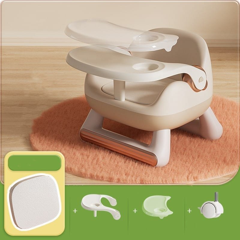 Baby Backrest Plastic Dining Chair - Image 5