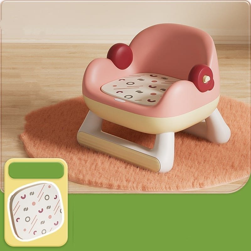 Baby Backrest Plastic Dining Chair - Image 4