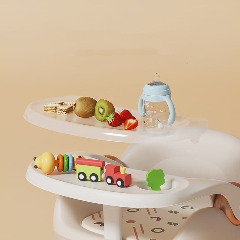 Baby Backrest Plastic Dining Chair - Image 7