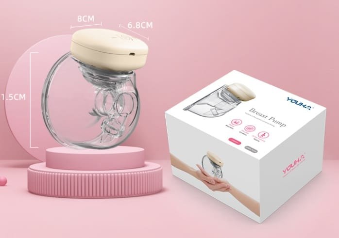 Wearable Electric Breast Pump Wireless Hands-free Vigorously Silent And Portable - Image 9