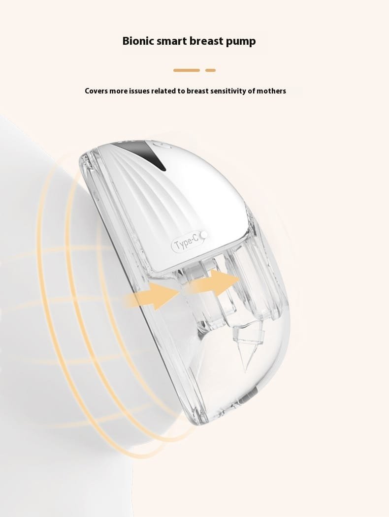 Breast Pump Electric Portable Bilateral Automatic Integrated Milk Claw Piece - Image 4